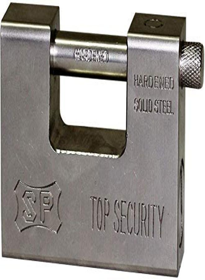 Sp Iron Padlock Armored With 5 Keys - 95Mm - L82950