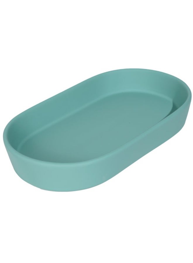 Five Simply Smart Colorama Contemporary Design Bathroom Tray Arctic Blue 3 x 10.6 x 19.3 cm 174881Q - Image 3