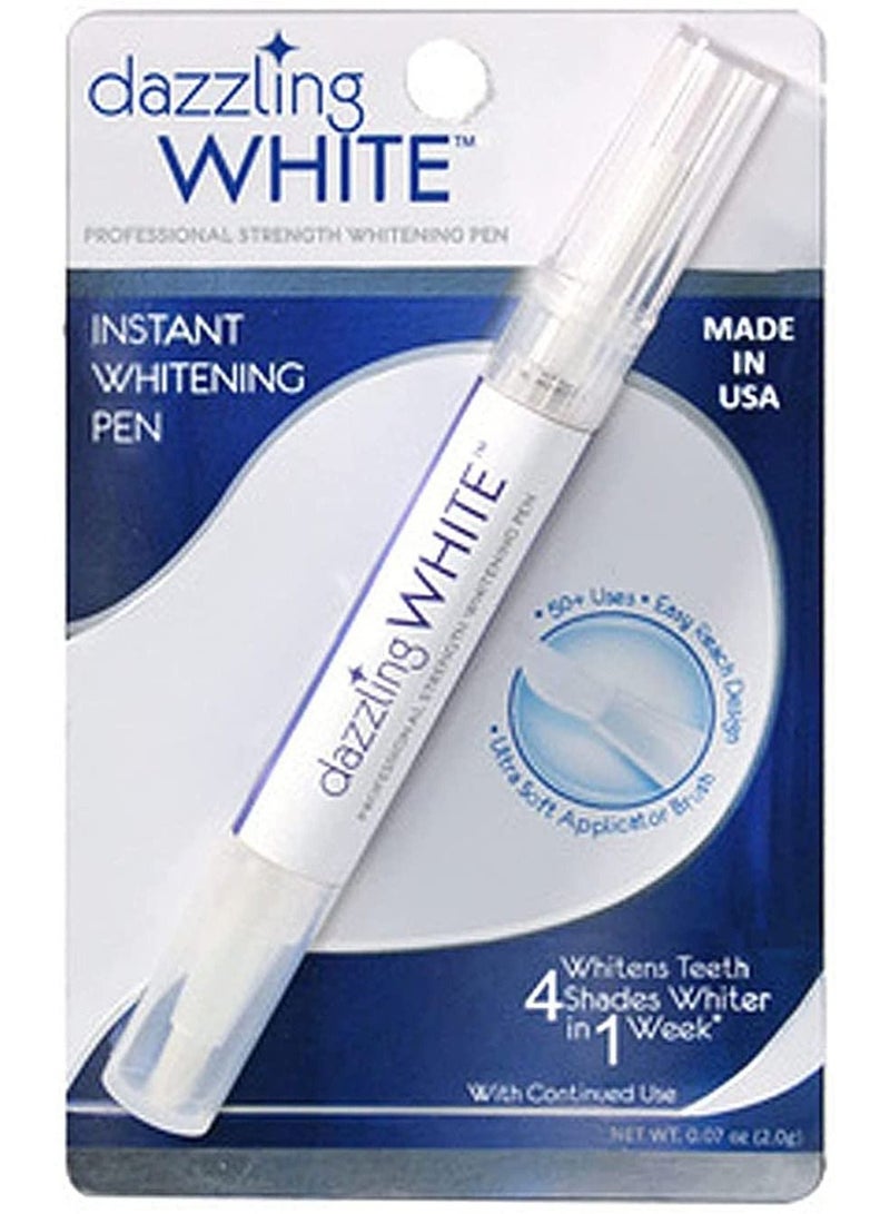Dazzling White No Sensitivity Advance Natural Instant Whitening Pen, 4 Shades Whiter in A Week for Teeth Whitening and Brightening - Image 1