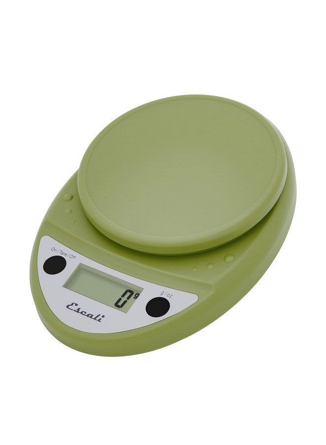 Escali ميزان مطبخ رقمي بريمو 11Lb/5Kg، أخضر تاراغون - Image 1