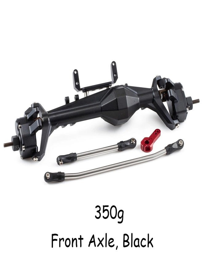 ZMHOBBY F9 Offset Portal Axle Capra Axles with 7075 Aluminum Housing SOA Mount 8T 30T Gear for Axial Capra 1/10 Trail Buggy Gspeed UGRC Comp Rigs (Black Front Axle) - Image 2