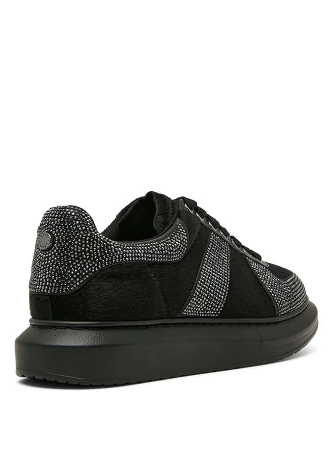Steve Madden Icelander Black Multicolor Men's Low-Top Sneakers