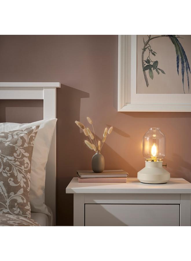 Green Tiger Table lamp, dimmable beige, 25 cm - Image 2