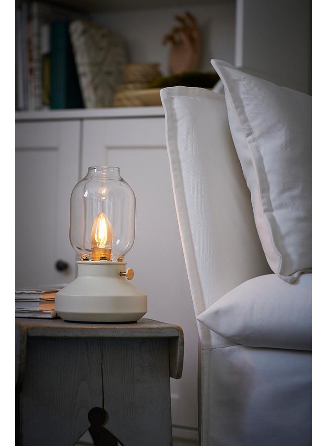 Green Tiger Table lamp, dimmable beige, 25 cm - Image 3