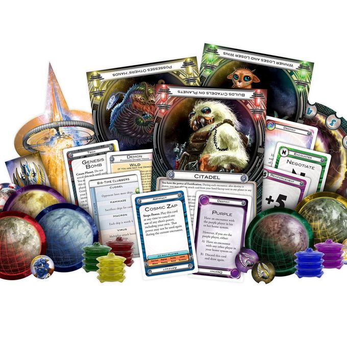 Fantasy Flight Games Cosmic Encounter 4th Edition Board Game by Fantasy Flight Games Classic Intergalactic Conquest Strategy Game for Kids and Adults, Ages 14+, 3-5 Players, 1-2 Hour Playtime - Image 3