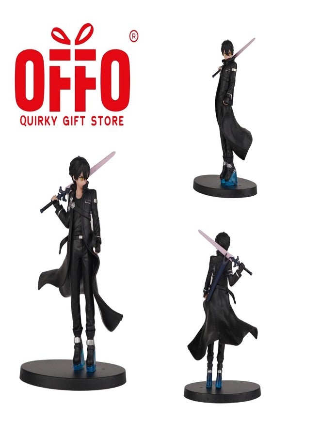 Offo Sword Art Anime Online Alicization War of Under World Kirito Action Figure| Lightweight and Attractive Durable Toy Figures for Home Decors Office Desk and Study Table - Image 4