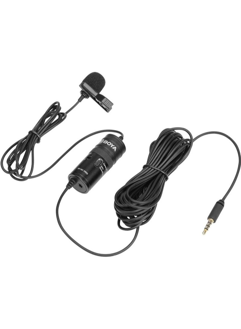 BOYA Universal Omni-directional Lavalier Microphone - BY-M1,Black - Image 2