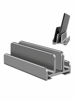 Y&D Laptop Stand for Desk Adjustable Vertical Stand Aluminum Alloy Dock  - Image 1