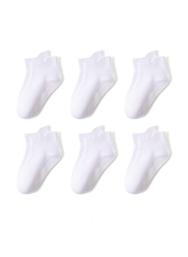 KUYING New Baby Non slip and Cooling Floor Socks 6 Pair Set 