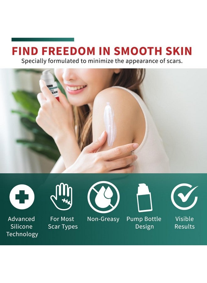 Protect Life Silicone Scar Cream for Surgical Scars, Injury & Keloid Scar Treatment, Moisturising, Rejuvenating Silicone Scar Gel for Old & New Scars, Non-Greasy [MAY CONTAIN SHELLFISH] - Image 3