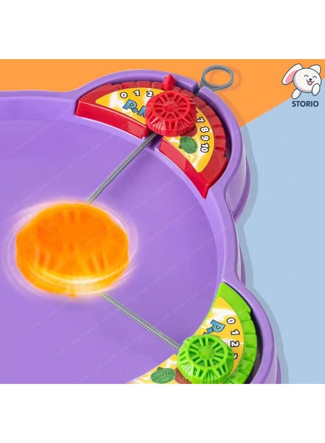 Storio Cool Top Spinning BeyBlades Game Gyro Battle Toy On Classic Super Arena Disk for Kids, 2-4 Players with 4 BeyBlades Spinners & Launchers | Lattoo - Image 3