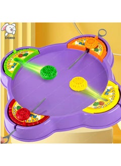 Storio Storio Cool Top Spinning BeyBlades Game Gyro Battle Toy On Classic Super Arena Disk for Kids, 2-4 Players with 4 BeyBlades Spinners & Launchers | Lattoo  - Image 2