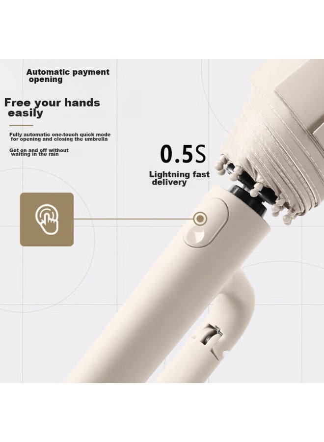 Ornaments Huashi Car Reverse Umbrella, Large Size, For Men And Women, High-end, For Both Sun And Rain, Fully Automatic, Self-closing, Anti-rebound, Folding Umbrella - Image 4