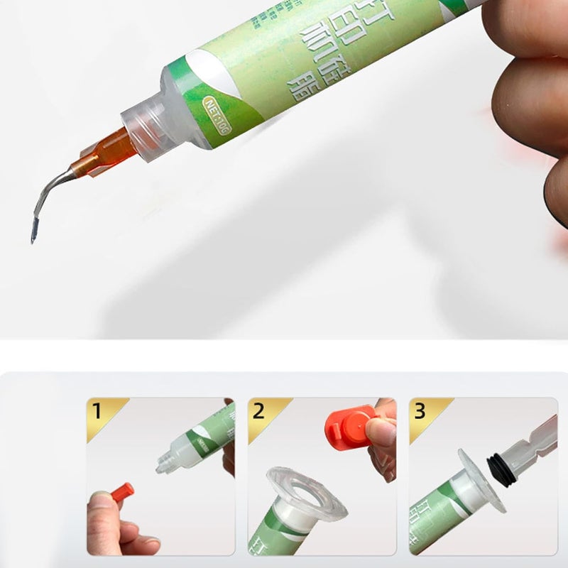 3D Printer Grease | For Precision Syringe Bearings | Printer Lubricant Grease, For Bearings, Rails, Engraving Machines, Home, Indoor, Family, Friends, Adults, H - Image 2