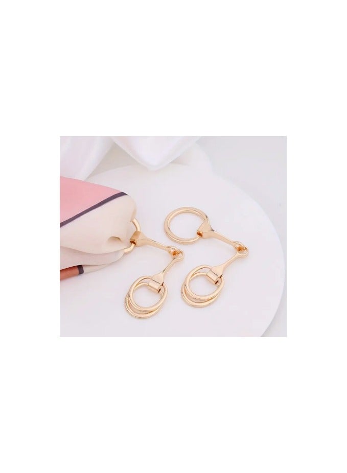 " Scarf ring for women, high quality material - imported" - Image 3