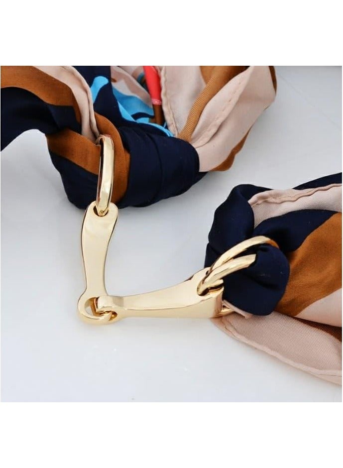 " Scarf ring for women, high quality material - imported" - Image 2