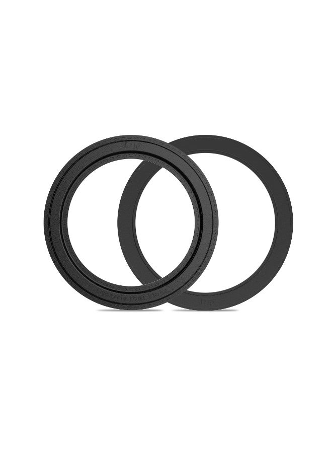 DRIP Magnetic Ring & Metal Ring Black for Tablets – Strong Magnetic Grip & Adjustable Kickstand - Image 1