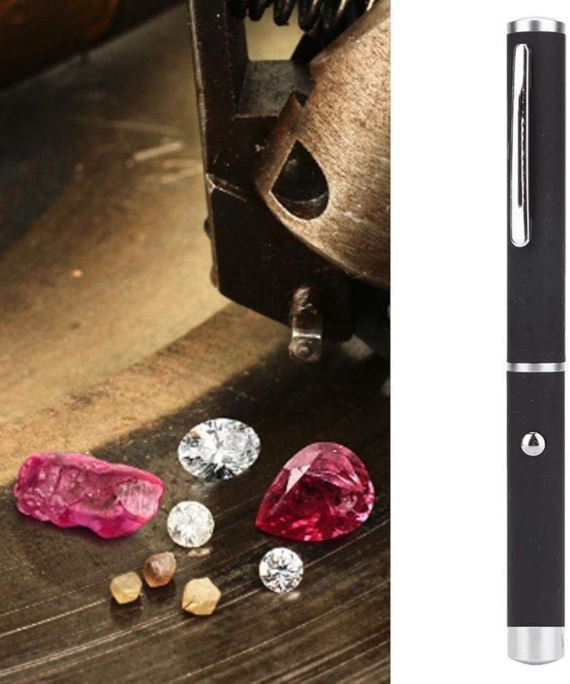 klarako Diamond Tester Pen - Jewelry Identification Tool Flashlight Torch Pen Lighting - Image 2