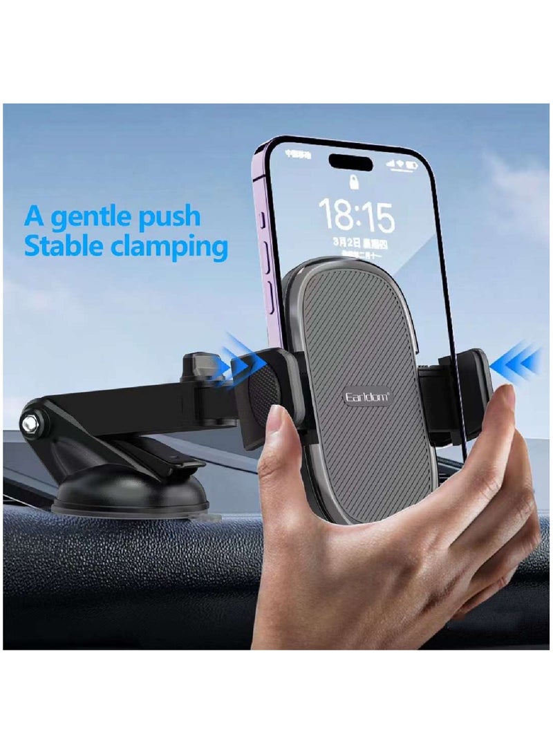Earldom Suction Cup 360 Degree Rotating Universal Car Holder Mount For Smartphone - Image 3