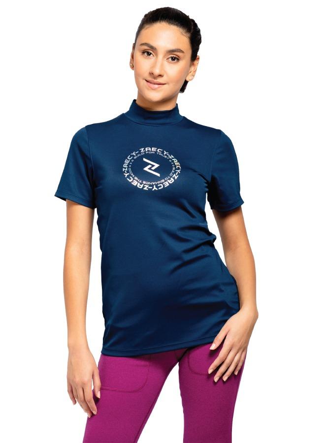 ZAECY Women's Mock Neck Top - Image 1