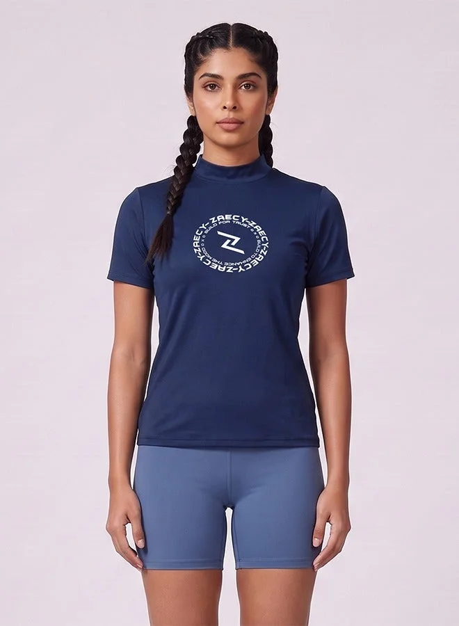 Zaecy Women's Mock Neck Top
