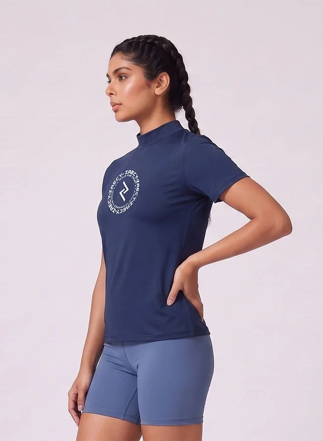 Zaecy Women's Mock Neck Top