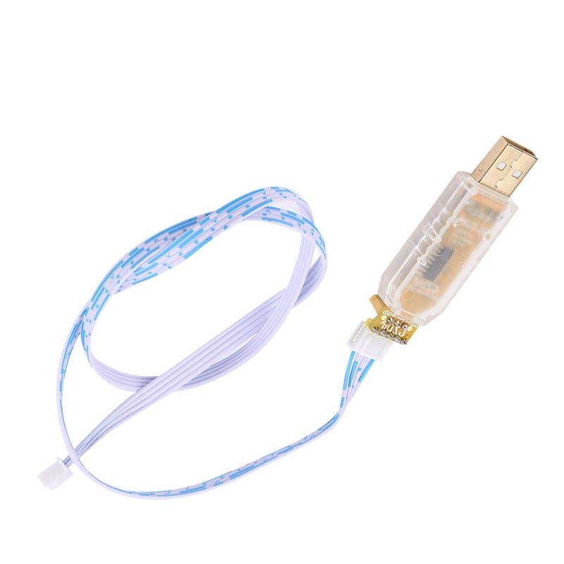 USB to TTL PLC Programming Cable Superfine 3V 5V Compatible Upgrade Version - Stable Signal Transmission Compact for Outdoor Use - Image 1