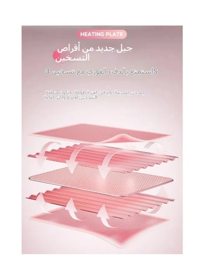 general Kitty Cat portable wireless heating pad, electric belt device, fast heating pad with 3 heating levels and 4 massage modes, back or belly heating pad for ladies and girls - Image 2