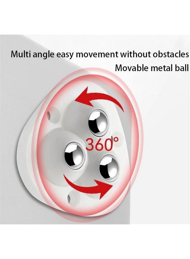 AMENDAS عجلات لاصقة دوارة صغيرة AMENDAS لتحريك الأثاث بعجلات 360° - Image 4