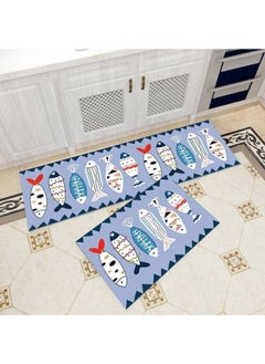 DENVOK Denvok 2 PCS Kitchen and Bathroom Non Slip Comfort Durable Anti Fatigue Floor Mat Set 40 X 120 and 40 X 60  - Image 2