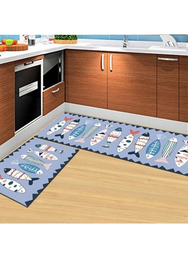 DENVOK Denvok 2 PCS Kitchen and Bathroom Non Slip Comfort Durable Anti Fatigue Floor Mat Set 40 X 120 and 40 X 60  - Image 3