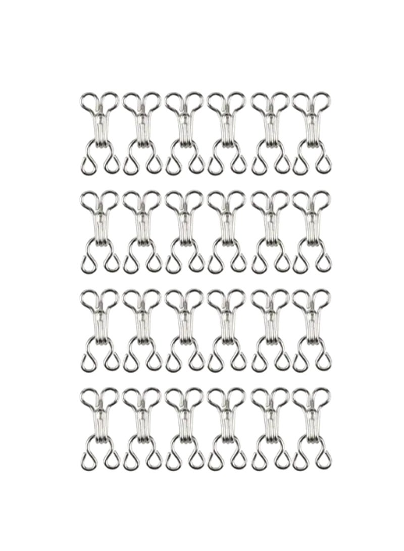 Hooks and Eyes, Buckle - 24 Pieces, 14mm - Image 3