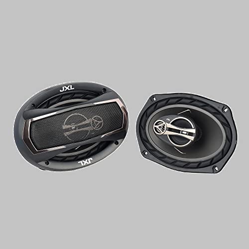 JXL 6990 Oval 3 Way High Performance Coaxial Car Speaker with Inbuilt PEI Car Tweeter and HOP Woofer 6X9 Inch 900W Pair (Black) - Image 2