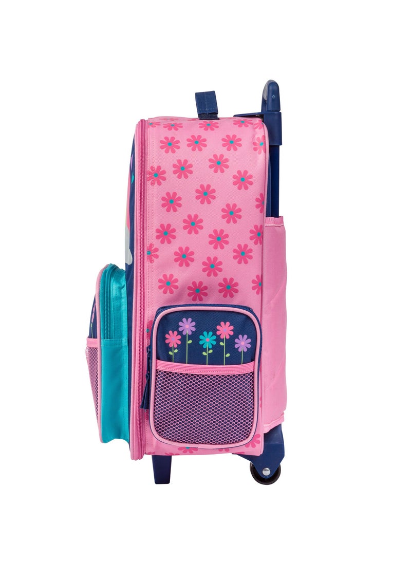 Stephen Joseph - Classic Trolley Bag - Pink/Blue - Image 1