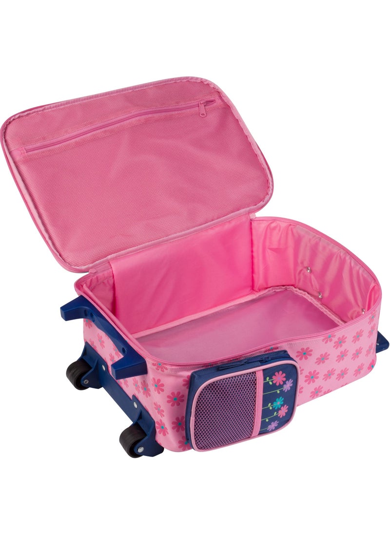 Stephen Joseph - Classic Trolley Bag - Pink/Blue - Image 1