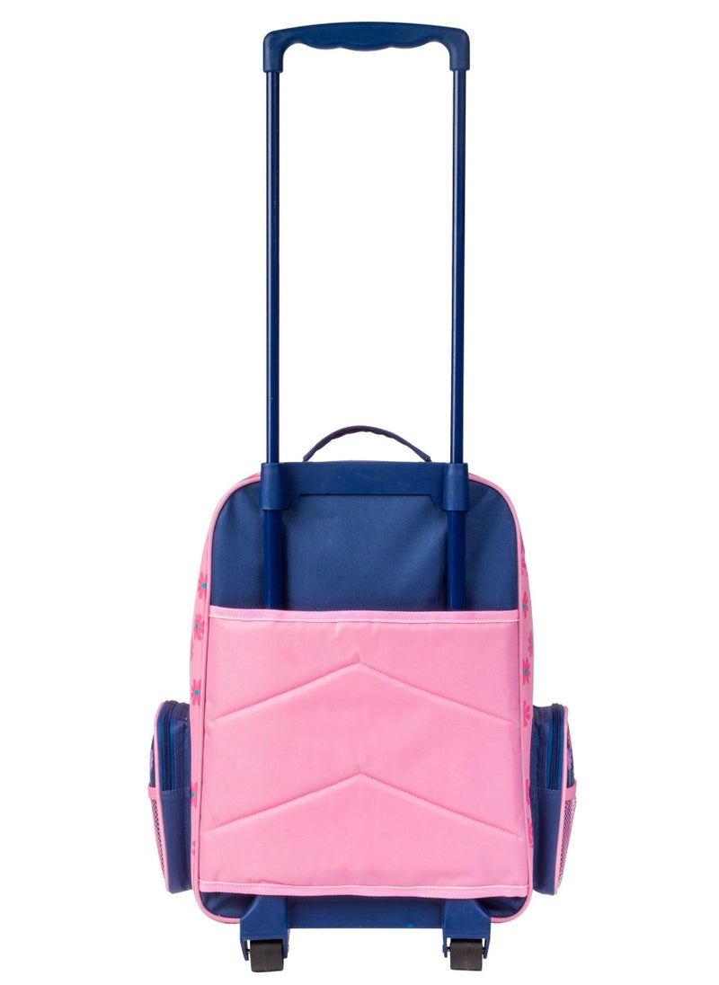 Stephen Joseph - Classic Trolley Bag - Pink/Blue - Image 1