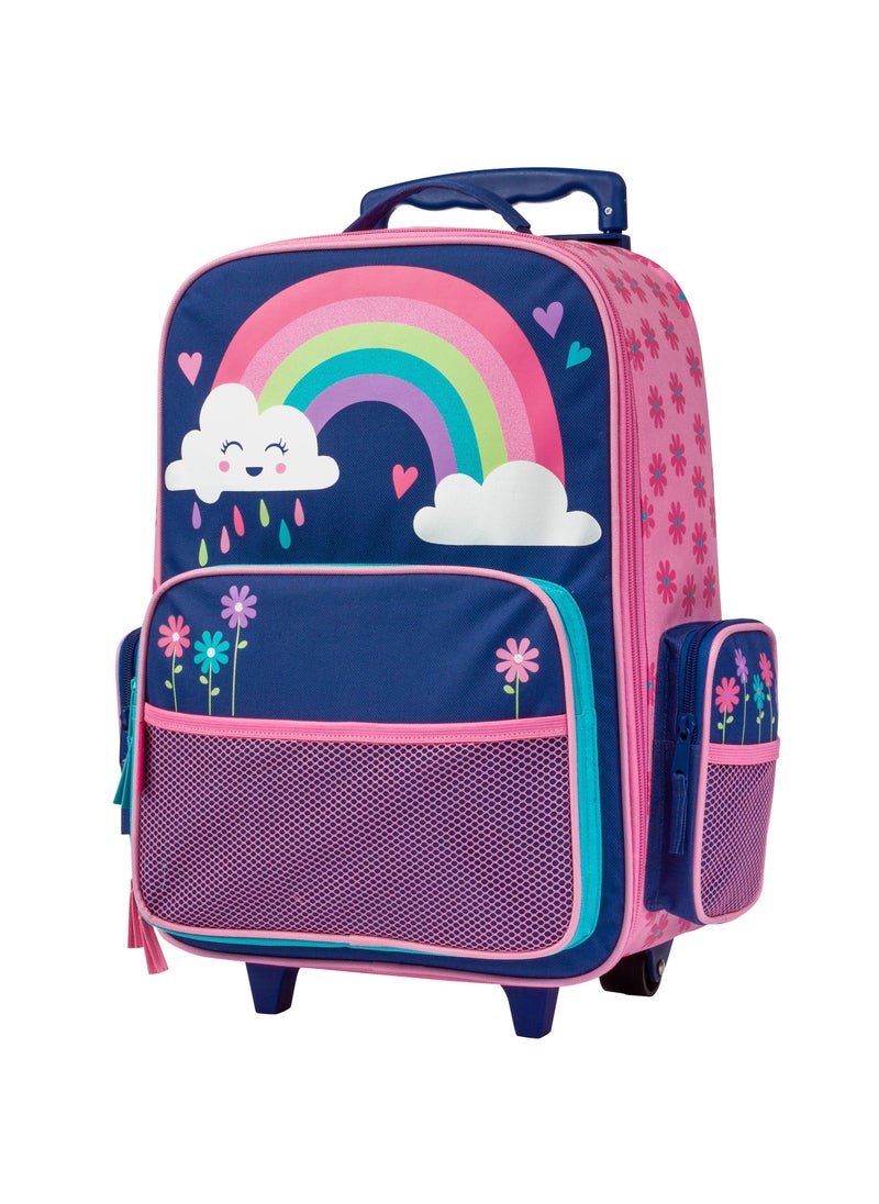 Stephen Joseph - Classic Trolley Bag - Pink/Blue - Image 1