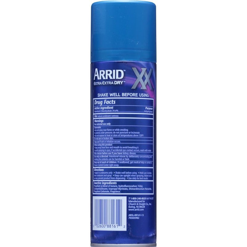 Arrid Deodorant 6 Ounce Aerosol XX Morning Clean (177ml) (2 Pack) - Image 3