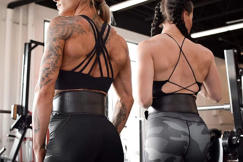 GurZinn 7Mm Leather Fitness Weight Lifting Belt For Women&Men With 4 Inches Padded Lumbar Support For Power Lifting Workout & Squats Exercise - Image 5