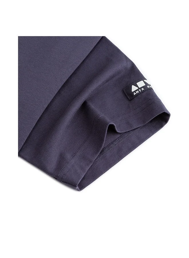 Anta grey Short Sleeve Tee - Lifestyle for Men | Best Price UAE