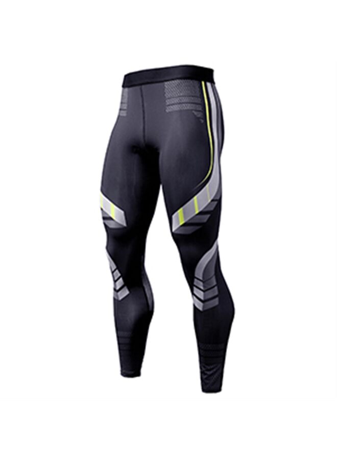 SHOP Compression Pants Men Running Tights 2 Pack Gym Yoga Leggings for Athletic Workout, Smooth and Ultra-Soft Fabric (XXL) - Image 3