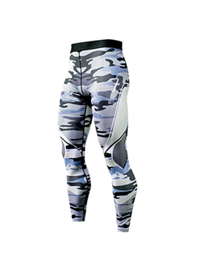 SHOP Compression Pants Men Running Tights 2 Pack Gym Yoga Leggings for Athletic Workout, Smooth and Ultra-Soft Fabric (XXL) - Image 2