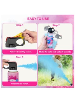 Generic 2 Pcs Of Boy Gender Reveal Biodegradable Confetti Extinguisher Powder Spray  For Baby Shower  - Image 3