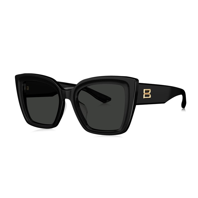 BOLON Women Acetate Oversized Square Cat Eye Stylish Polarized Sunglasses BL3211 Amalfi 53mm Exclusive Eyewear Brand of EssilorLuxottica - Image 2