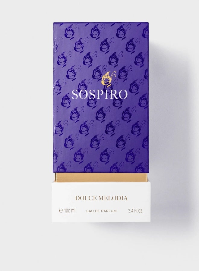 SOSPIRO Dolce Melodia for Unisex Eau De Parfum 100ml | Premium Luxury Pear Mandarin & Vanilla Scent | Long-Lasting EDP Sweet Fruity Floral Niche Perfume - Image 2