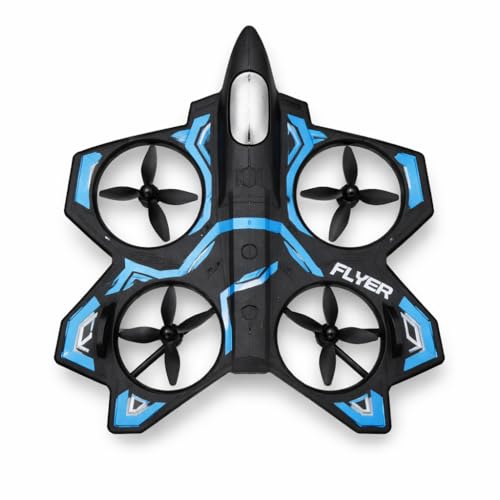 Shopsero Remote Control Jet Drone with LED Lights and Controller - Image 2