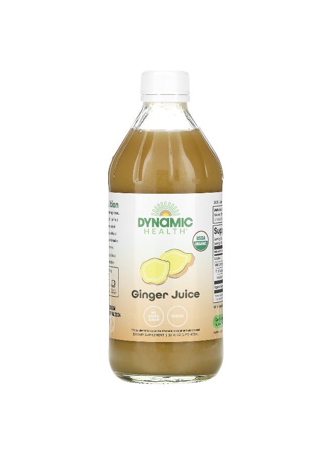 Dynamic Health Dynamic Health, Ginger Juice, 16 fl oz (473 ml)  - Image 1