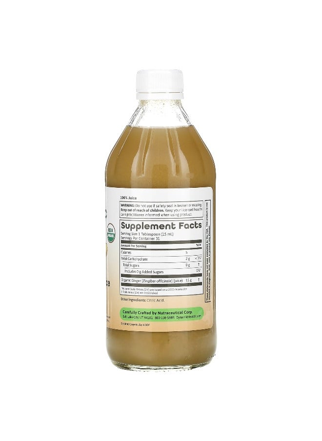 Dynamic Health Dynamic Health, Ginger Juice, 16 fl oz (473 ml)  - Image 2