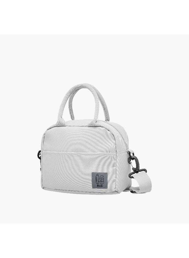 Must Lunch Bag-Sustainable-1 Cmprt-6L (Rpet Pu) Grey \ 21.5?17.5?14.5 - Image 2