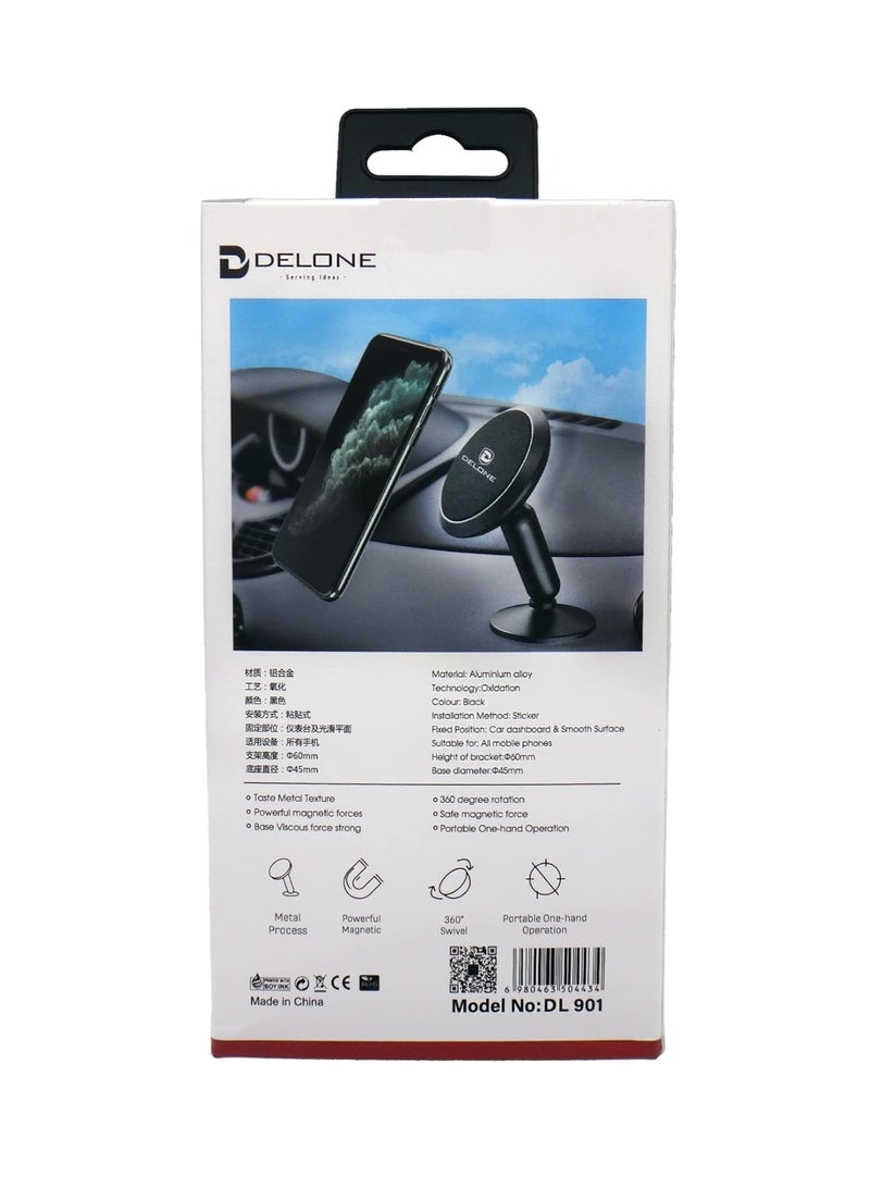 Delone Magnetic Car Phone Holder Compatible with iPhone 14 Pro/14 Pro Max/13Pro Max/iPhone 13/iPhone 12/11/XR, Samsung S22Ultra/S9/S8/A70, Huawei, Google Pixel 7 Pro, OnePlus - Image 3